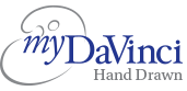 myDaVinci - photo to art by handdraw since 2000